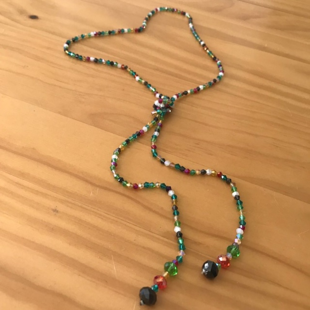 Handmade Austrian Crystals Necklace (see details)